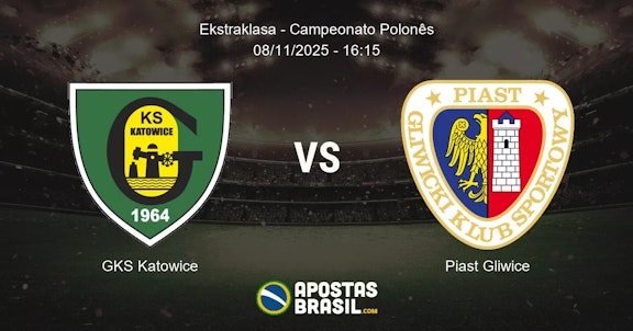 GKS Katowice Piast Gliwice Ekstraklasa Campeonato Polons 08112025 1615