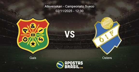 Gais Osters Allsvenskan Campeonato Sueco 02112025 1230