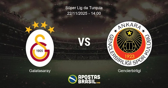 Galatasaray Genclerbirligi Sper Lig da Turquia 22112025 1400