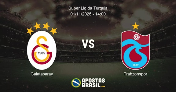 Galatasaray Trabzonspor Sper Lig da Turquia 01112025 1400