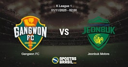 Gangwon FC Jeonbuk Motors K League 1 01112025 0200