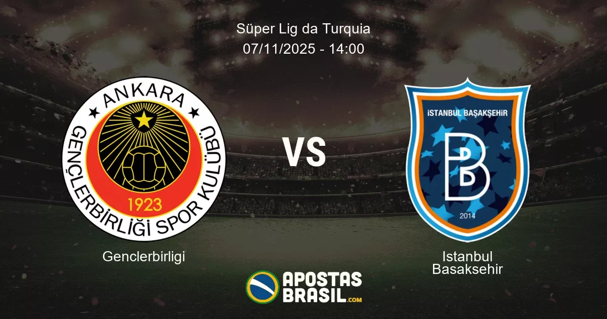 Genclerbirligi Istanbul Basaksehir Sper Lig da Turquia 07112025 1400