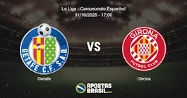 Getafe Girona La Liga Campeonato Espanhol 31102025 1700