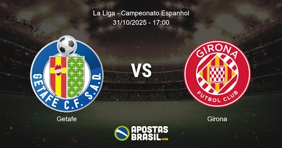 Getafe Girona La Liga Campeonato Espanhol 31102025 1700