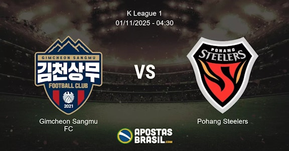 Gimcheon Sangmu FC Pohang Steelers K League 1 01112025 0430