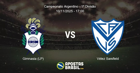 Gimnasia LP Vlez Sarsfield Campeonato Argentino 1 Diviso 10112025 1700