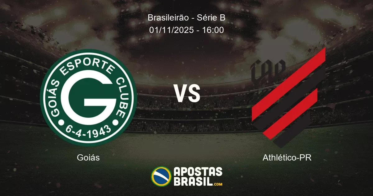 Gois Athltico PR Brasileiro Srie B 01112025 1600