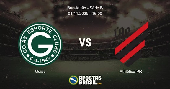Gois Athltico PR Brasileiro Srie B 01112025 1600