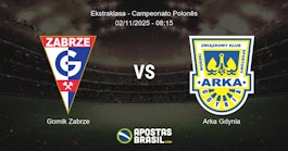 Gornik Zabrze Arka Gdynia Ekstraklasa Campeonato Polons 02112025 0815