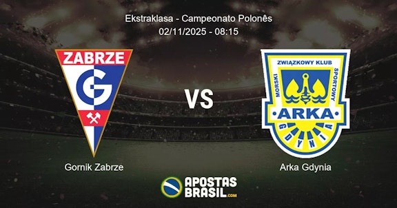 Gornik Zabrze Arka Gdynia Ekstraklasa Campeonato Polons 02112025 0815