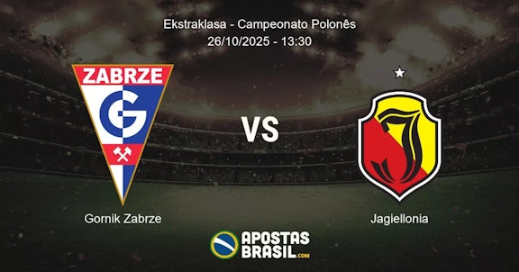 Gornik Zabrze Jagiellonia Ekstraklasa Campeonato Polons 26102025 1330