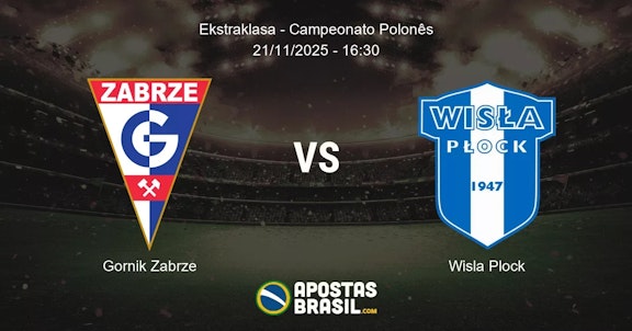 Gornik Zabrze Wisla Plock Ekstraklasa Campeonato Polons 21112025 1630