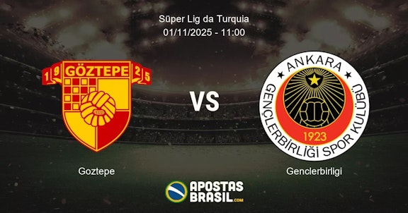 Goztepe Genclerbirligi Sper Lig da Turquia 01112025 1100