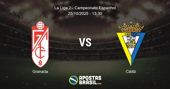 Granada Cdiz La Liga 2 Campeonato Espanhol 25102025 1330