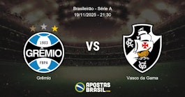 Grmio Vasco da Gama Brasileiro Srie A 19112025 2130