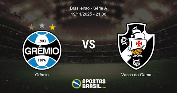 Grmio Vasco da Gama Brasileiro Srie A 19112025 2130