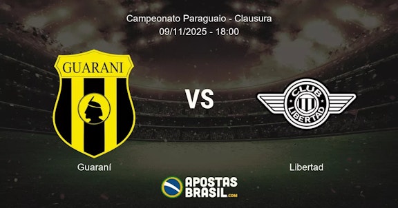 Guaran Libertad Campeonato Paraguaio Clausura 09112025 1800