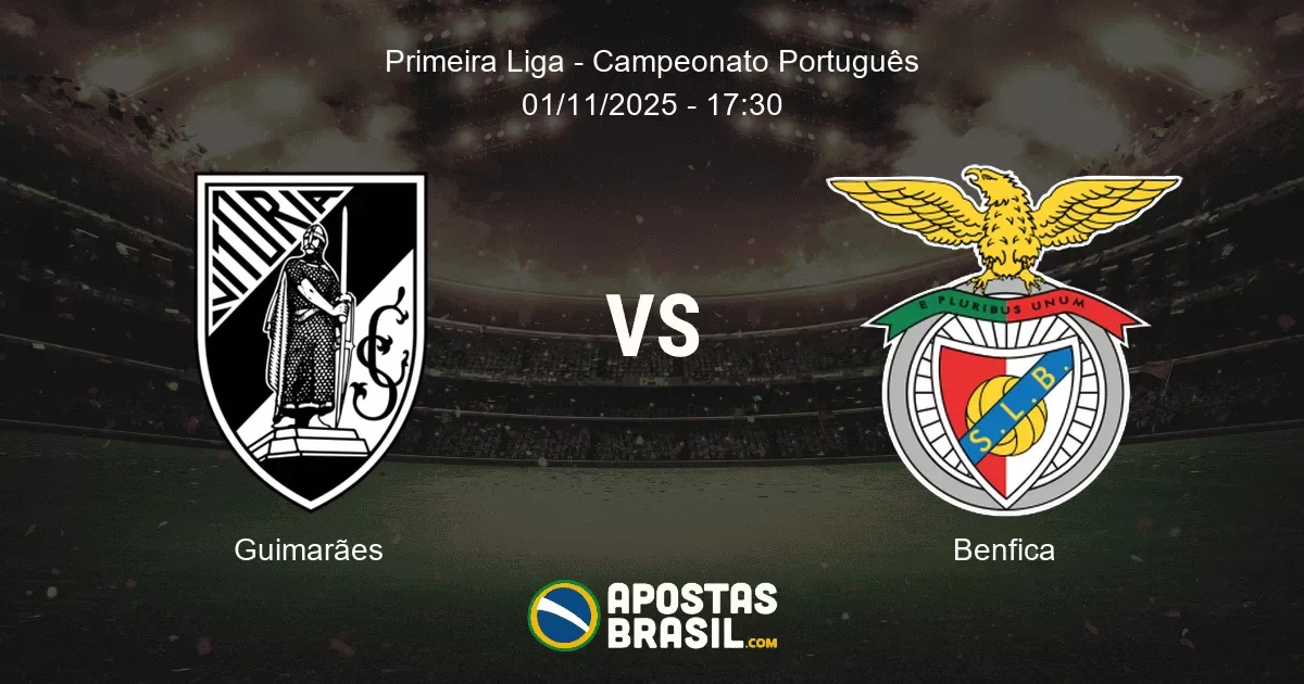 Guimares Benfica Primeira Liga Campeonato Portugus 01112025 1730