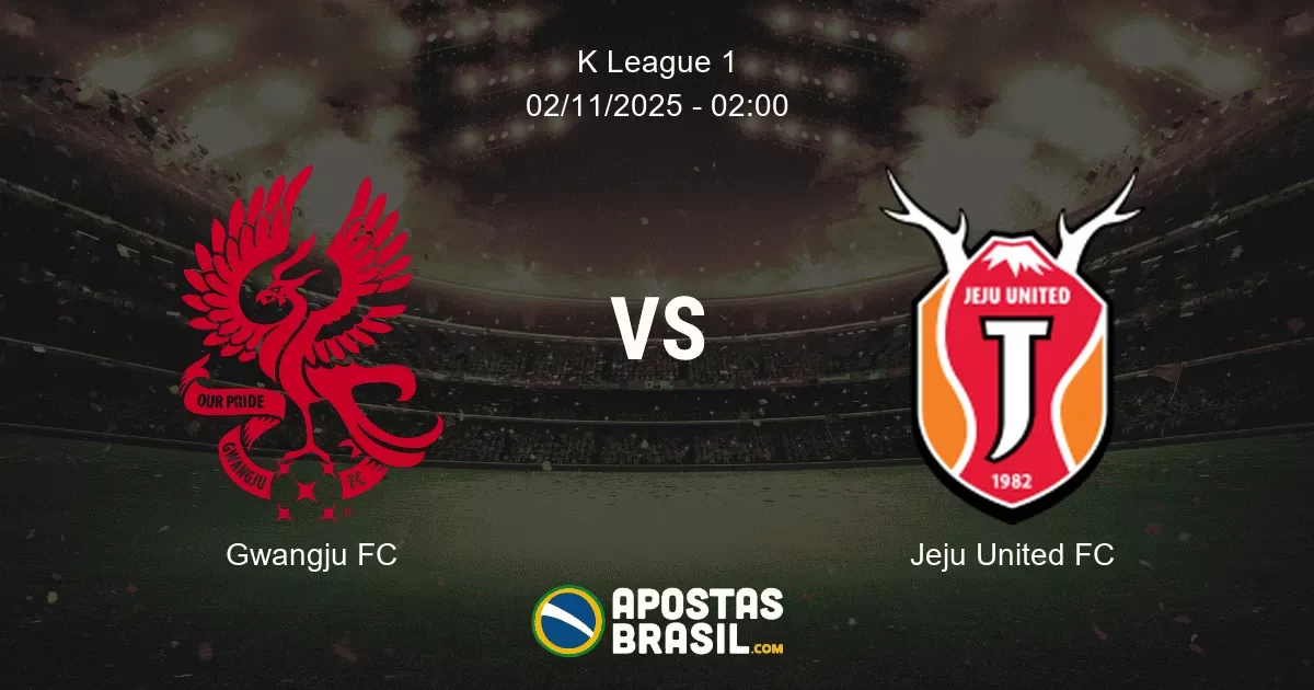 Gwangju FC Jeju United FC K League 1 02112025 0200