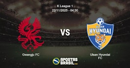 Gwangju FC Ulsan Hyundai FC K League 1 22112025 0430