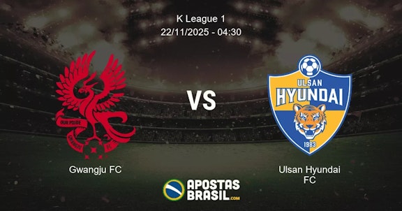 Gwangju FC Ulsan Hyundai FC K League 1 22112025 0430