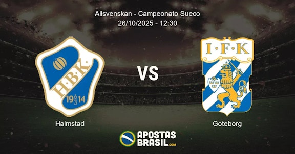 Halmstad Goteborg Allsvenskan Campeonato Sueco 26102025 1230