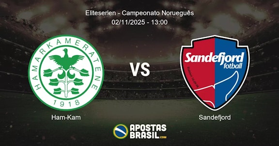 Ham Kam Sandefjord Eliteserien Campeonato Noruegus 02112025 1300