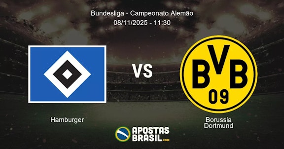 Hamburger Borussia Dortmund Bundesliga Campeonato Alemo 08112025 1130