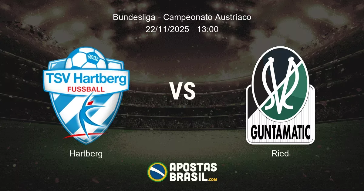 Hartberg Ried Bundesliga Campeonato Austraco 22112025 1300