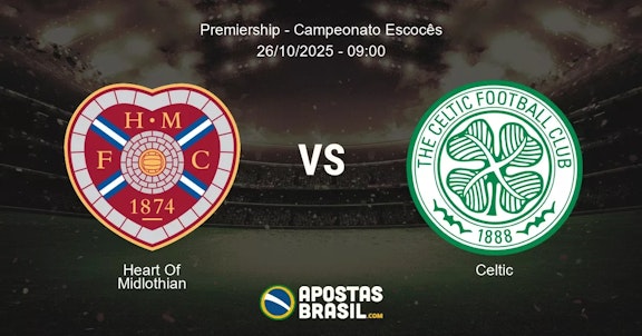 Heart Of Midlothian Celtic Premiership Campeonato Escocs 26102025 0900
