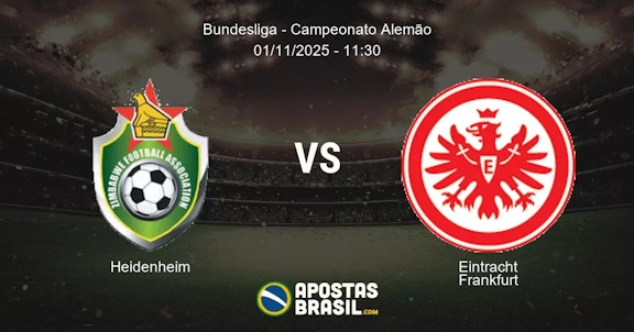 Heidenheim Eintracht Frankfurt Bundesliga Campeonato Alemo 01112025 1130