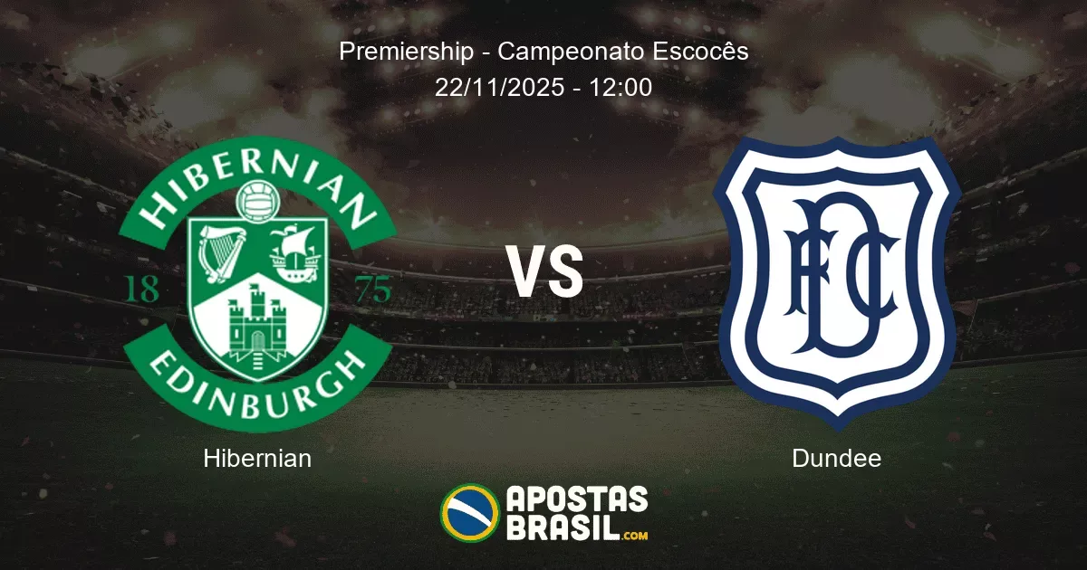Hibernian Dundee Premiership Campeonato Escocs 22112025 1200