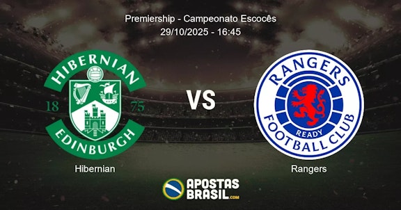Hibernian Rangers Premiership Campeonato Escocs 29102025 1645