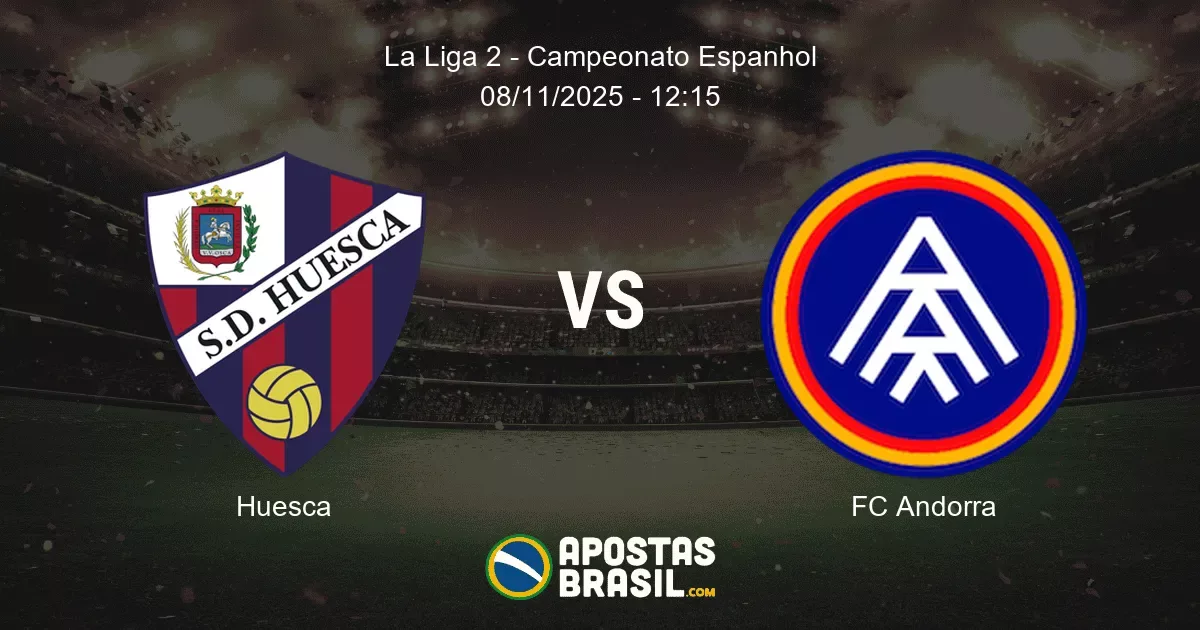 Huesca FC Andorra La Liga 2 Campeonato Espanhol 08112025 1215