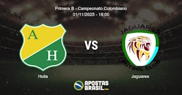Huila Jaguares Primera B Campeonato Colombiano 01112025 1800