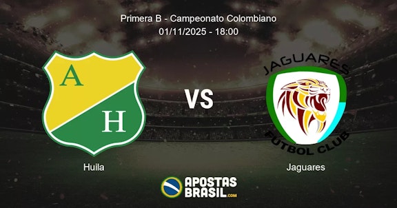 Huila Jaguares Primera B Campeonato Colombiano 01112025 1800