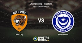 Hull City Portsmouth Championship Inglaterra 08112025 0930