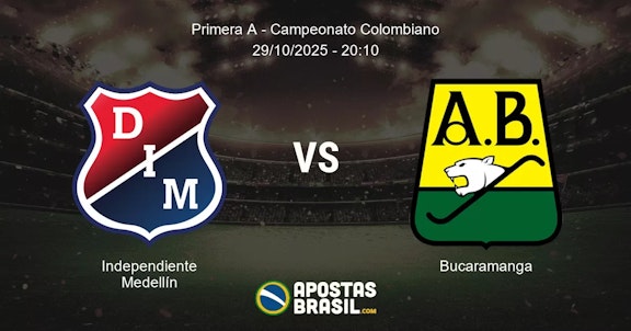 Independiente Medelln Bucaramanga Primera A Campeonato Colombiano 29102025 2010