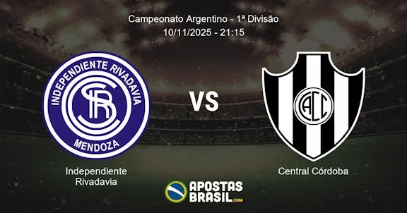 Independiente Rivadavia Central Crdoba Campeonato Argentino 1 Diviso 10112025 2115