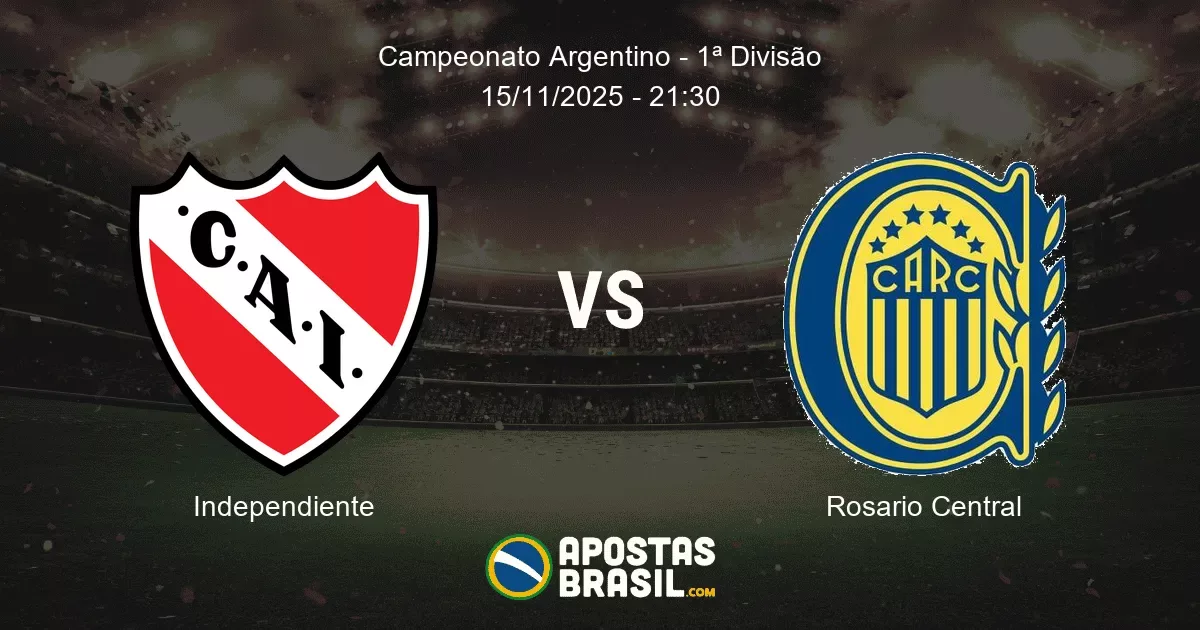 Independiente Rosario Central Campeonato Argentino 1 Diviso 15112025 2130