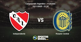 Independiente Rosario Central Campeonato Argentino 1 Diviso 15112025 2130