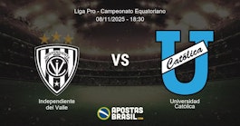 Independiente del Valle Universidad Catlica Liga Pro Campeonato Equatoriano 08112025 1830