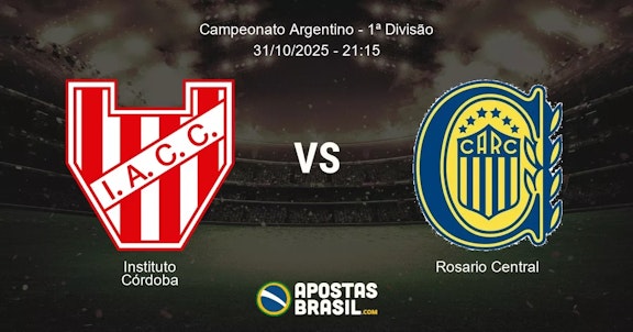 Instituto Crdoba Rosario Central Campeonato Argentino 1 Diviso 31102025 2115