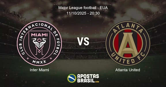 Inter Miami Atlanta United Major League football EUA 11102025 2030
