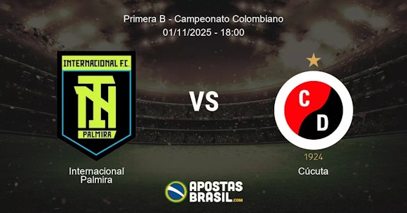 Internacional Palmira Ccuta Primera B Campeonato Colombiano 01112025 1800