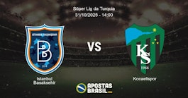 Istanbul Basaksehir Kocaelispor Sper Lig da Turquia 31102025 1400