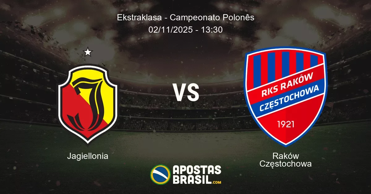 Jagiellonia Rakw Czstochowa Ekstraklasa Campeonato Polons 02112025 1330