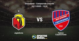 Jagiellonia Rakw Czstochowa Ekstraklasa Campeonato Polons 02112025 1330