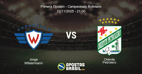 Jorge Wilstermann Oriente Petrolero Primera Divisin Campeonato Boliviano 22112025 2100