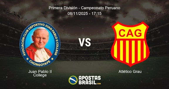 Juan Pablo II College Atltico Grau Primera Divisin Campeonato Peruano 08112025 1715